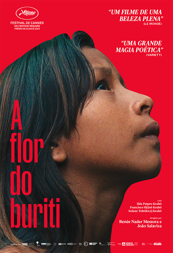 Cartaz do filme A Flor do Buriti.