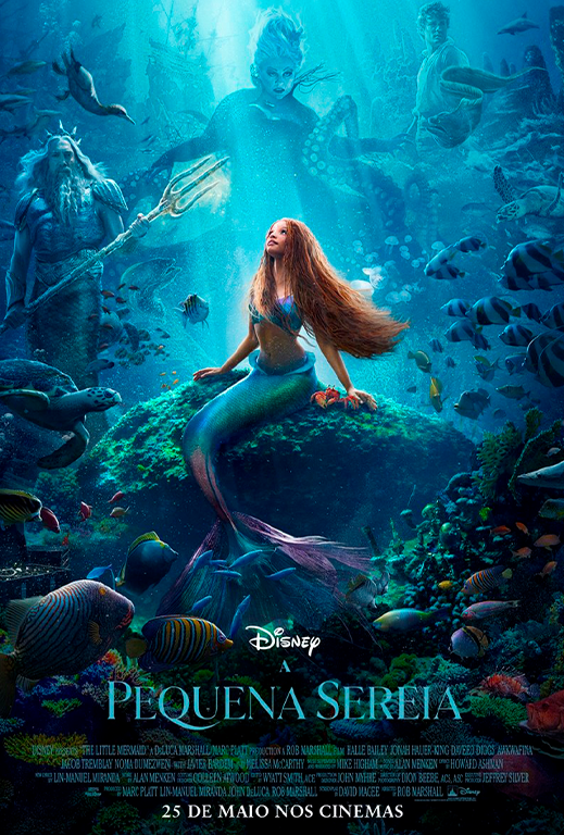 Cartaz do filme A Pequena Sereia.