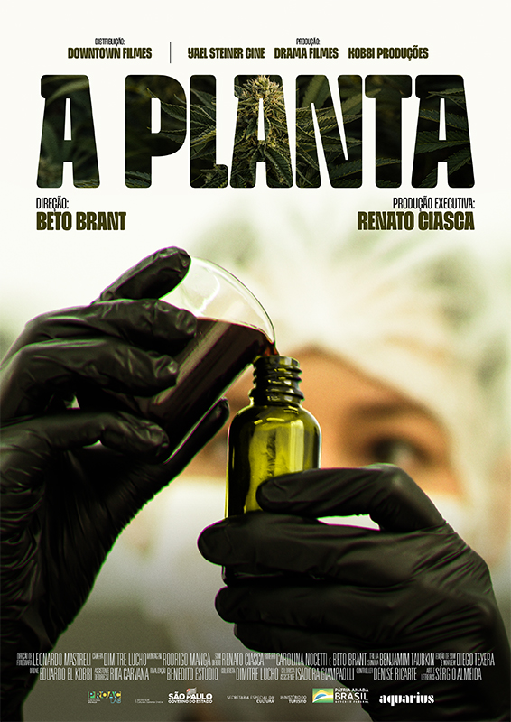 Cartaz de divulgação do filme A Planta.
