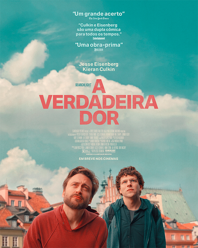 Cartaz do filme A Verdadeira Dor.