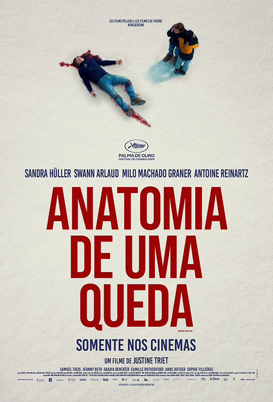 Cartaz do filme Anatomia de uma Queda.