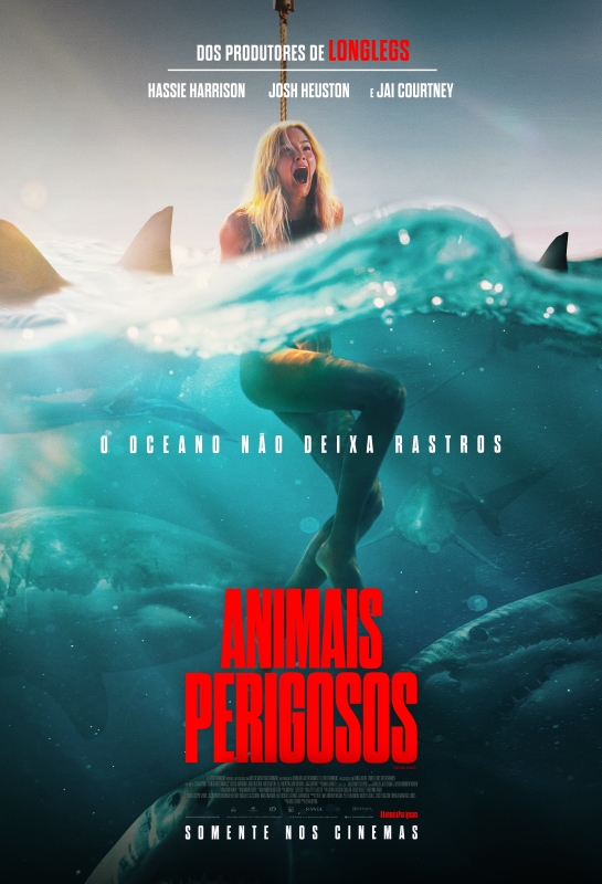 Cartaz de divulgação do filme Animais Perigosos.