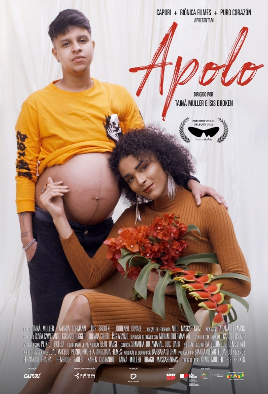 Cartaz de divulgação do filme Apolo.