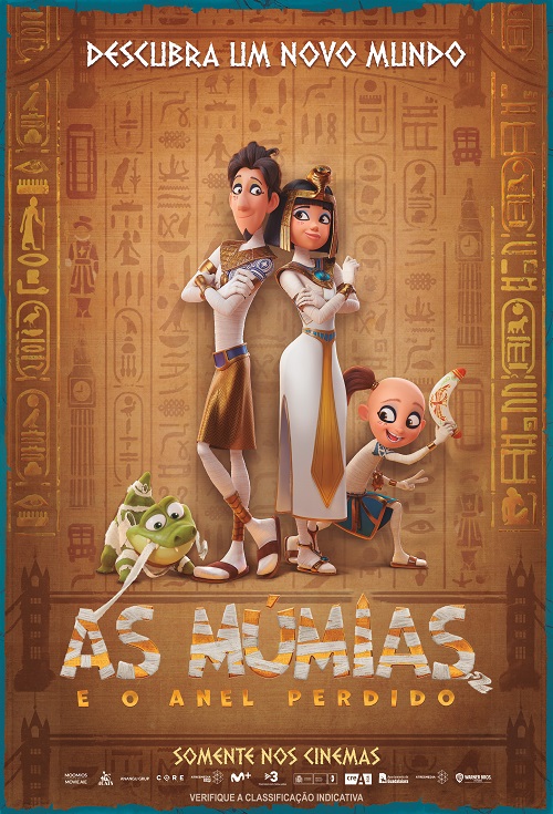 Cartaz do filme As Múmias e o Anel Perdido.
