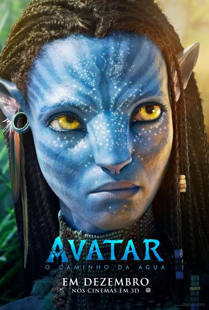 Cartaz do filme Avatar: O Caminho da Água.