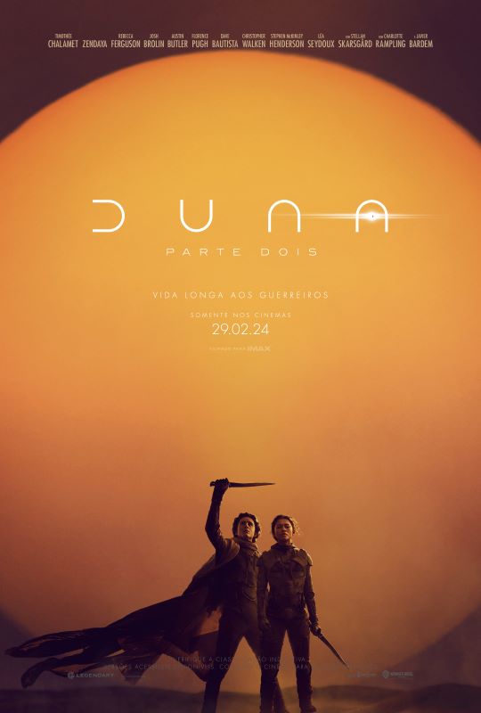 Cartaz do filme Duna - Parte 2.