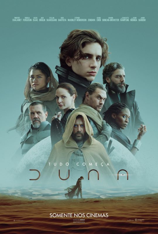 Cartaz do filme Duna - Parte um.