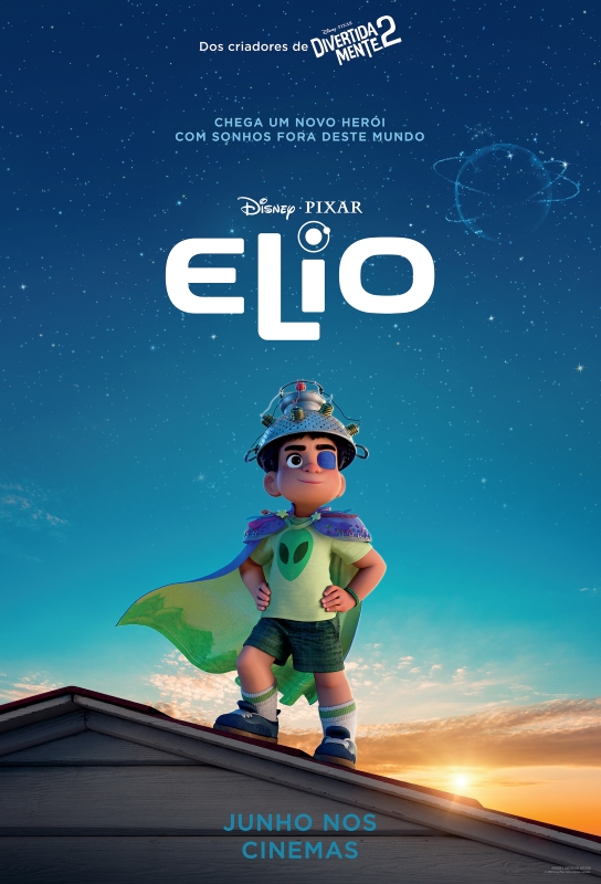 Cartaz de divulgação do filme Elio.