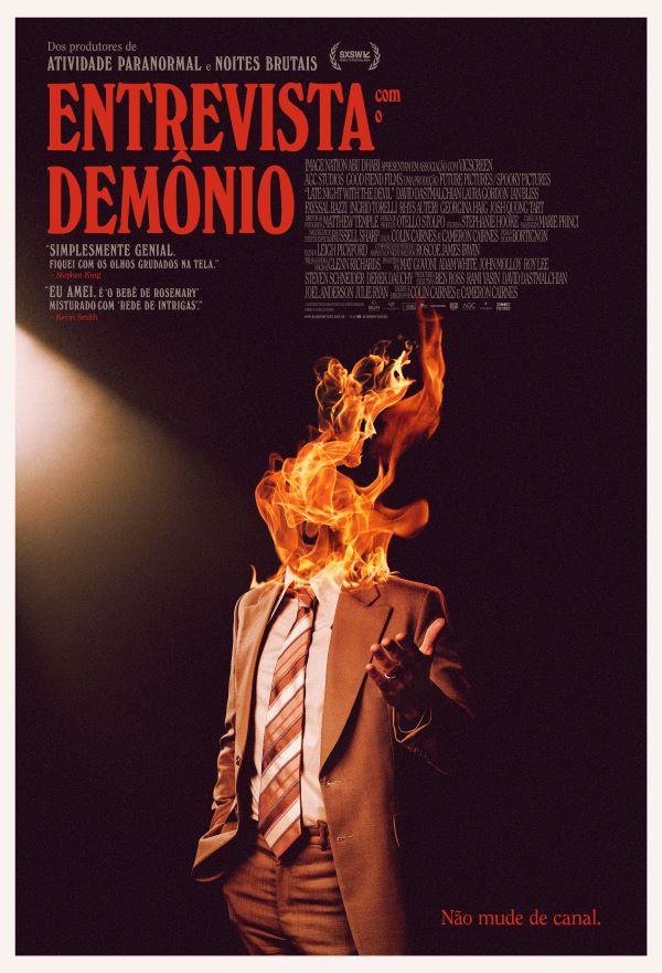 Cartaz do filme Entrevista com o Demônio.