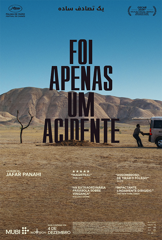 Cartaz de divulgação do filme Foi Apenas um Acidente.