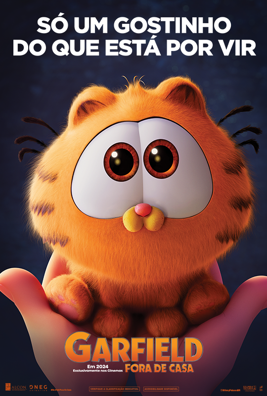 Cartaz do filme Garfield - Fora de casa.