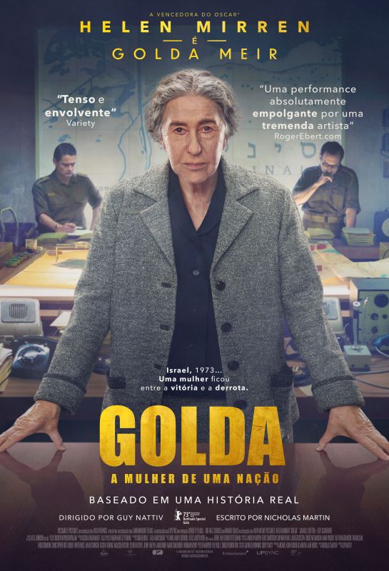 Cartaz do filme Golda – A Mulher de Uma Nação.