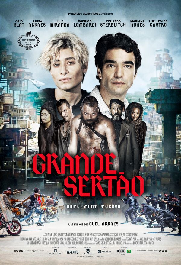 Cartaz do filme Grande Sertão.