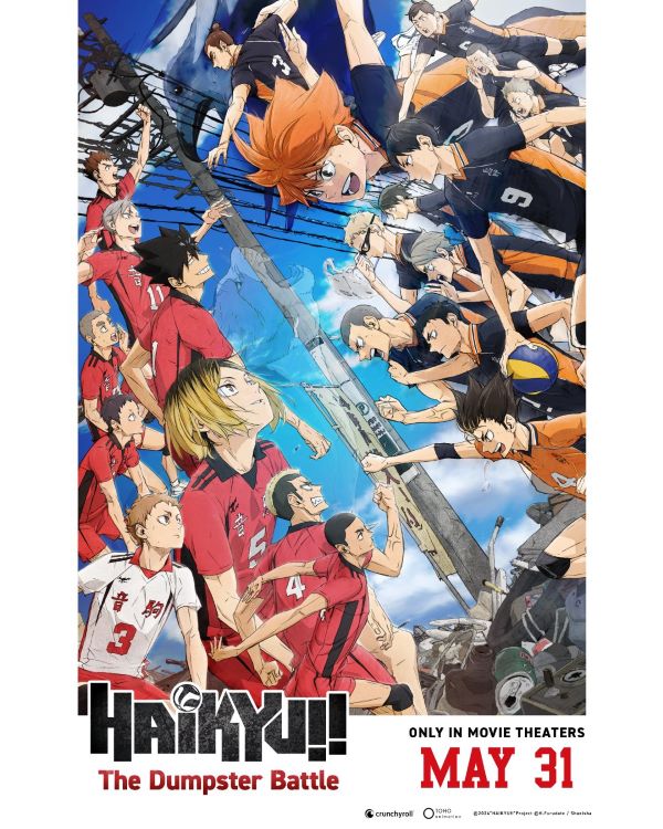 Cartaz do filme Haikyu!! The Dumpster Battle.