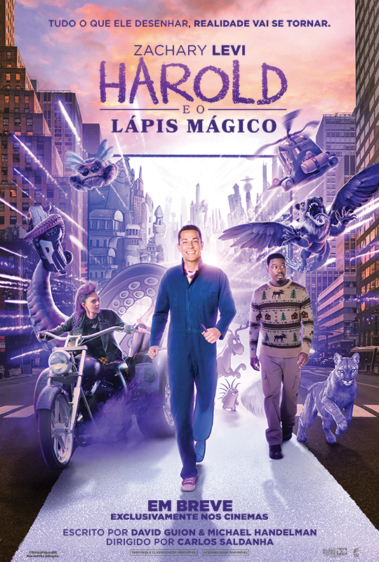 Cartaz de divulgação do filme: HAROLD e o Lápis Mágico.