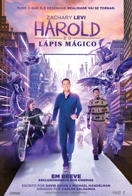 Cartaz do filme HAROLD e o Lápis Mágico.