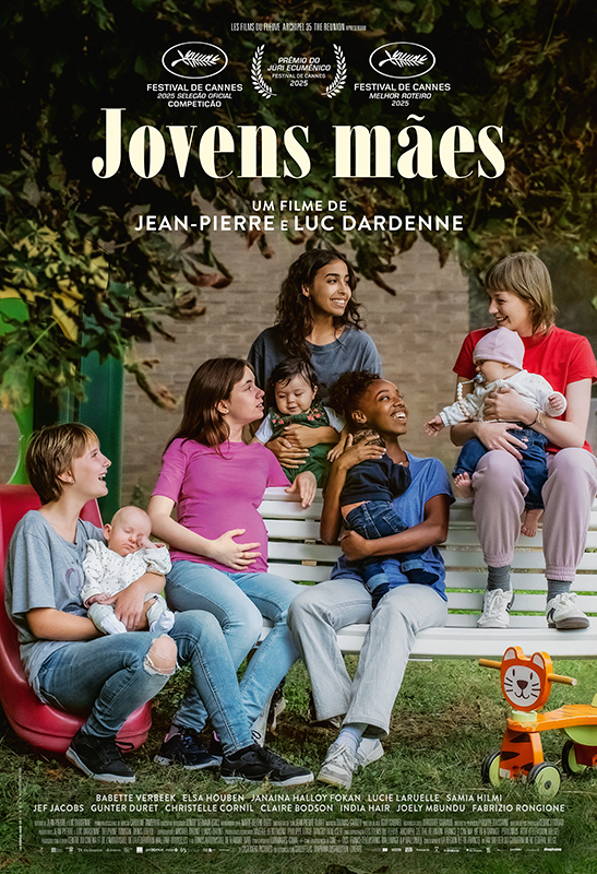 Cartaz de divulgação do filme Jovens Mães.
