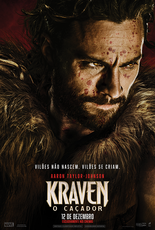 Cartaz do filme Kraven - O Caçador.