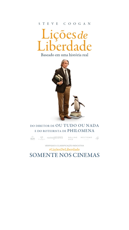 Cartaz de divulgação do filme Lições de Liberdade.