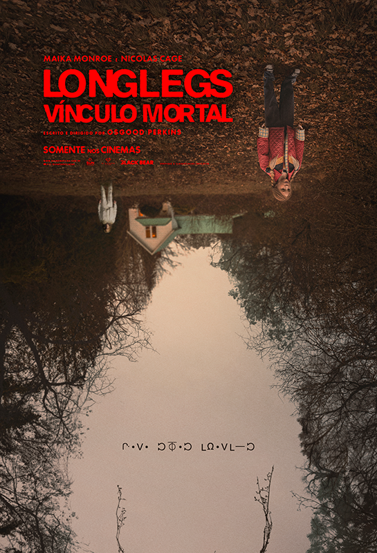 Cartaz do filme Longlegs - Vínculo Mortal.