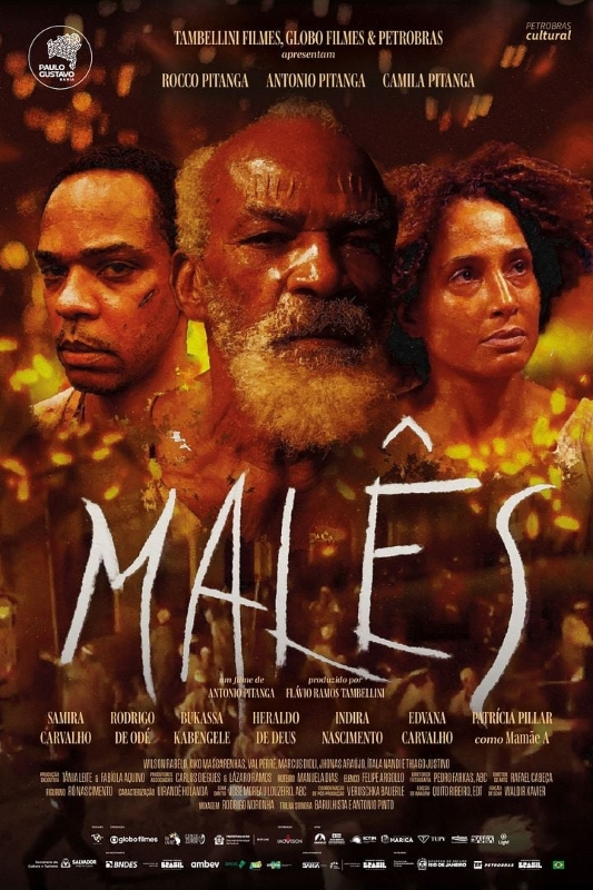 Cartaz de divulgação do filme Malês.