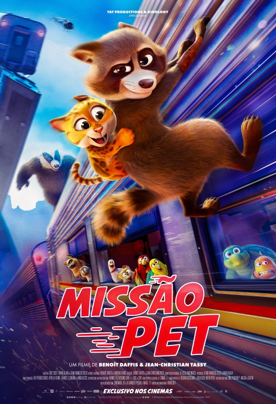 Cartaz de divulgação do filme "Missão Pet".
