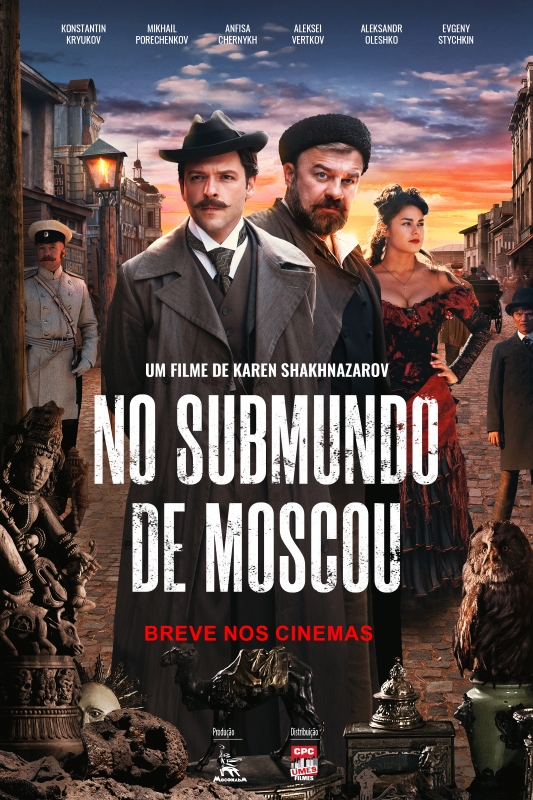 Cartaz do filme No Submundo de Moscou.