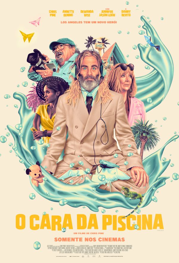 Cartaz do filme O Cara da Piscina.