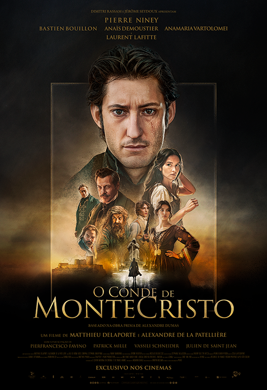 Cartaz do filme o Conde de Monte Cristo.