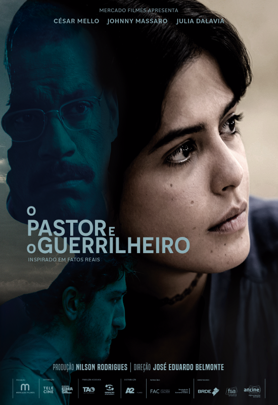Cartaz do filme O Pastor e o Guerrilheiro.
