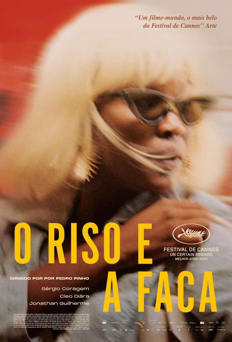 Cartaz do filme O Riso e a Faca.