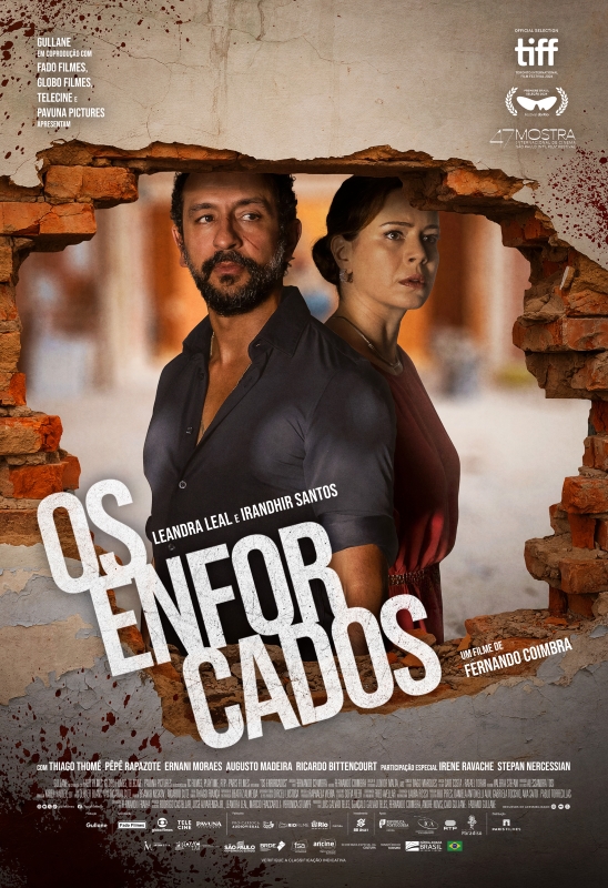 Cartaz de divulgação do filme Os Enforcados.
