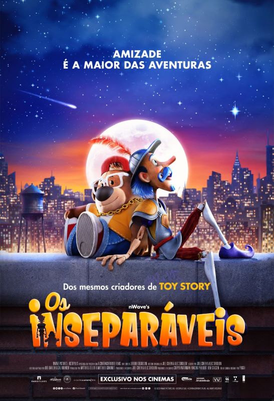 Cartaz do filme Os Inseparáveis.