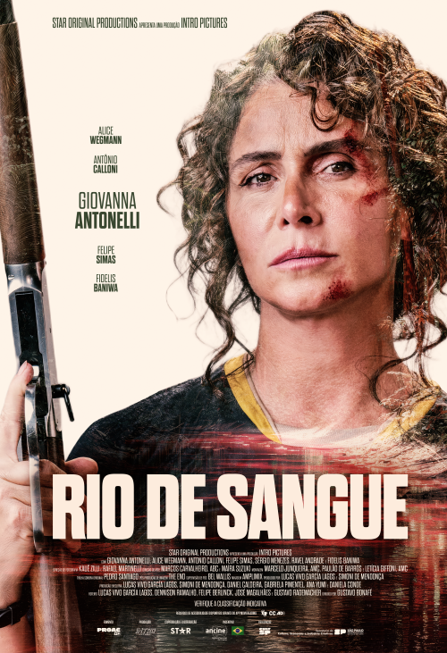 Cartaz do filme Rio de Sangue.