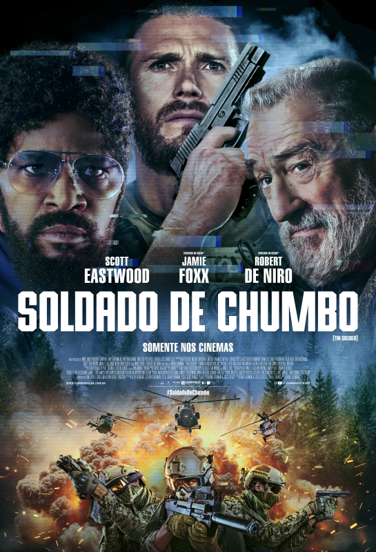 Cartaz de divulgação do filme Soldado de Chumbo.