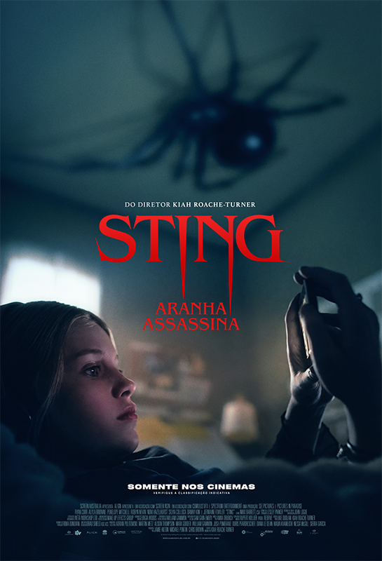 Cartaz do filme Sting - Aranha Assassina.