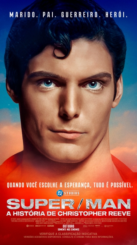 Cartaz do filme Super/Man - A História de Christopher Reeves.