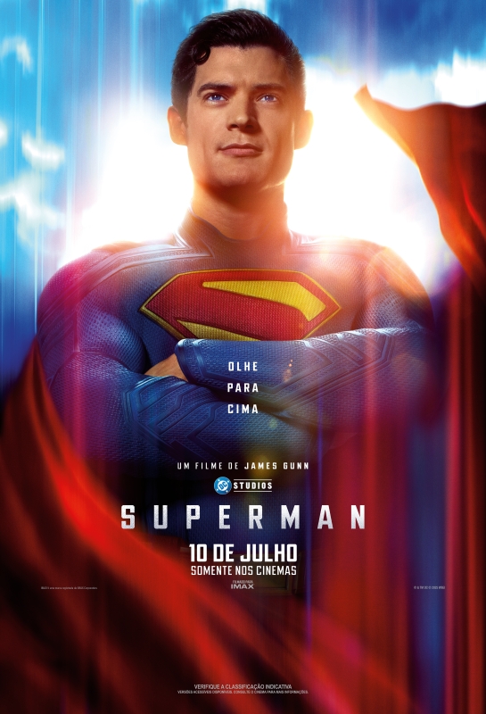 Cartaz de divulgação do filme Superman.