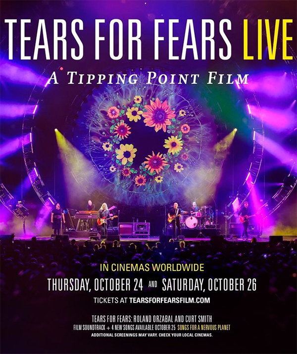 Cartaz do filme Tears For Fears Live (A Tipping Point Film).