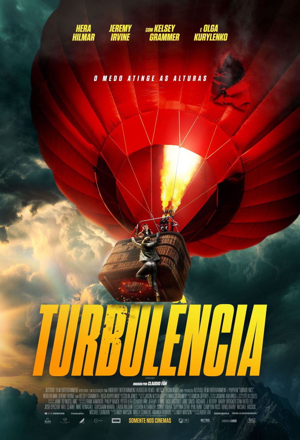 Turbulência.