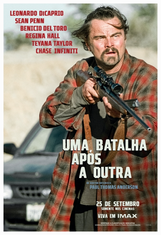 Cartaz do filme Uma Batalha Após a Outra.