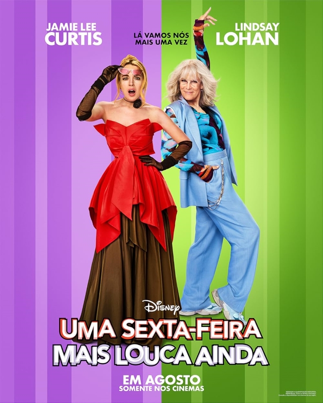 Cartaz de divulgação do filme Uma Sexta-Feira Mais Louca Ainda.
