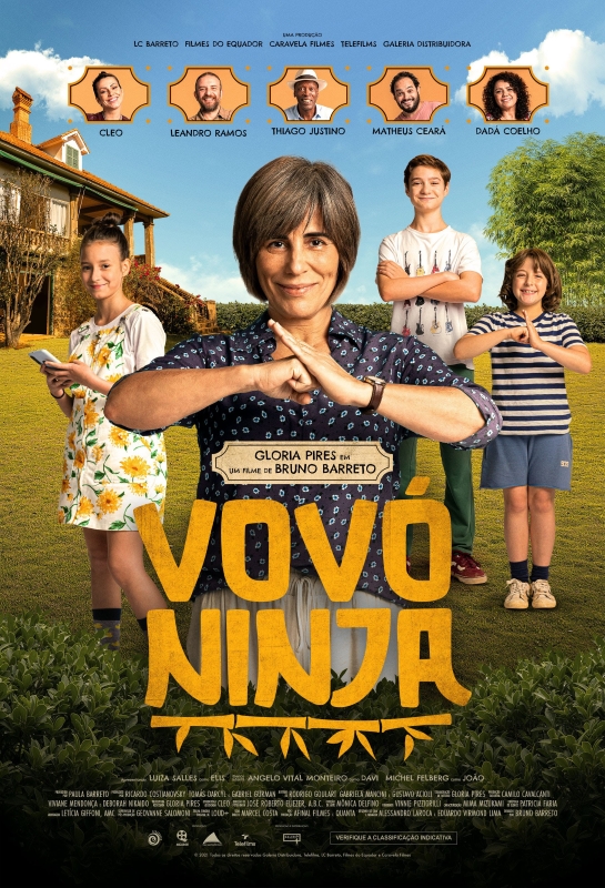 Cartaz do filme Vovó Ninja.