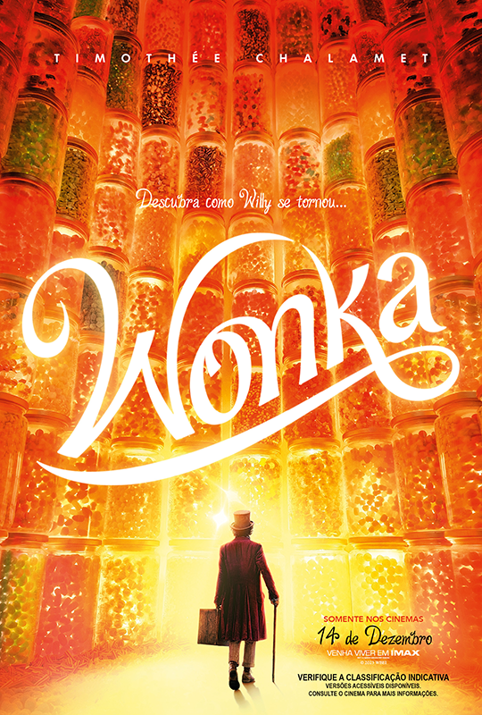 Cartaz do filme Wonka.